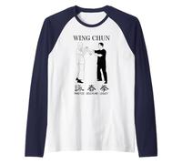 Wing Chun Mixte Arts Martiaux Pratique Philosophie Entraînement Manche Raglan
