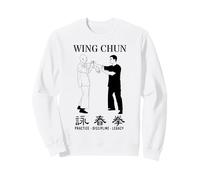 Wing Chun Mixte Arts Martiaux Pratique Philosophie Entraînement Sweatshirt