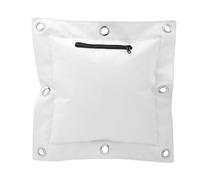 Wing Chun Wall Target Sac de Sable de Frappe en Toile Robuste avec Fermeture à Glissière pour la Boxe Muay Thai Sanda Training Couleur Beige Clair 3 Tailles S L Triple Sac (Grande taille)