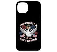 Wing It Like It's 1776 Goose Honk If You're Free USA 250 Coque pour iPhone 13