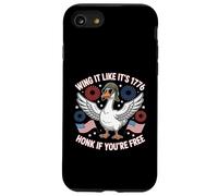 Wing It Like It's 1776 Goose Honk If You're Free USA 250 Coque pour iPhone SE (2020) / 7 / 8