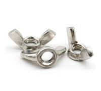 Wing Nuts Stainless Steel M3-M24 Big Ear Horns | Hand Tightened Quick Adjustment Clamping Force For Bicycle Repair And Fixture Assembly(Type COLOR 01,M3)