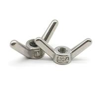 Wing Nuts Stainless Steel M3-M24 Big Ear Horns | Hand Tightened Quick Adjustment Clamping Force For Bicycle Repair And Fixture Assembly(Horns Type COLOR 03,M12)