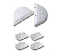 Wing Pod Kit de sabot pour Hayward pour navigateur pour piscine pour vac Ultra Concrete Plâtre Pools Pièces de rechange AXV417WHP Ailes gauche droite et 4 chaussures ABS haute durabilité