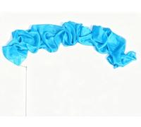 Winged Sirenny 250cm Ruban Bâton de Gymnastique en Soie Véritable, Accessoire de Danse et Soie de Jeu (Turquoise)
