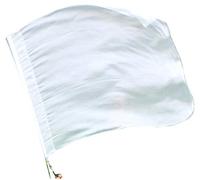 Winged Sirenny Drapeau-Poi Danse Soie 81cm Tournoyant avec Émerillon, Bannière-Poi Polyvalent pour Jonglerie, Flow Art, Spectacle, Louange, Chorégraphie (blanc)