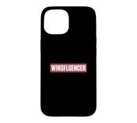 Wingfluencer Cuiseur Amusant d'ailes de Poulet pour Les Amateurs d'ailes de Buffle Coque pour iPhone 15