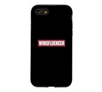 Wingfluencer Cuiseur Amusant d'ailes de Poulet pour Les Amateurs d'ailes de Buffle Coque pour iPhone SE (2020) / 7/8