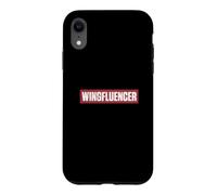Wingfluencer Cuiseur Amusant d'ailes de Poulet pour Les Amateurs d'ailes de Buffle Coque pour iPhone XR