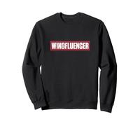 Wingfluencer Cuiseur Amusant d'ailes de Poulet pour Les Amateurs d'ailes de Buffle Sweatshirt