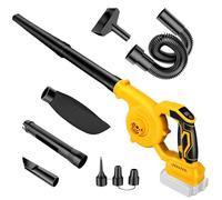 WingFly Souffleur de Feuilles sans Fil Compatible avec Dewalt 20V, Souffleur électrique Variable Vitesses pour Nettoyer Feuilles, Enlever Poussière, sans Batteries