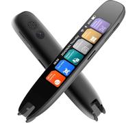 WingFly Stylo Lecteur Scan, Stylo Traducteur de 142 Langues, Stylo de Lecture Numérique OCR pour Dyslexie, Personnes Âgées, Enfants, Étudiants, Stylo Lecteur Hors Ligne Supportant la Synthèse Vocale