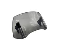 Winglet Aileron Extension Pare-Brise Réglable pour Moto Déflecteur poiler pour NC750S NC700S CTX700 NSS750 pour Integra750 NC750X NC700X Spoilers Moto(Light Smoke)