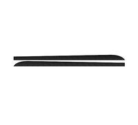 Winglet Wings Jupes Latérales Pour Voitures 2 Pièces Pour BMW 1 3 4 5 6 Série F30 F35 F31 Autocollants Voiture Noir/Fiber Carbone Noir Jupe Latérale Voiture Seuil Rayure Autocollants Carrosserie(Carbo