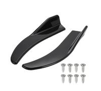Winglet Wings Jupes Latérales pour Voitures Becquet De Pare-Choc De Voiture 1 Paire Lèvre Avant Et Arrière Anti-Collision Jupe Latérale Universelle De Voiture(Le Noir)
