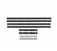 Winglet Wings Jupes Latérales pour Voitures Couverture De Bande Décoration Jupe Latérale Porte Voiture pour Ford pour Bronco 2021 2022 2023 2024 2025 Up Accessoires Extérieurs(for 4 Doors)
