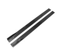 Winglet Wings Jupes Latérales pour Voitures Extensions Universelles De Jupe Latérale Voiture 2.2m Noir Brillant Séparateurs À Bascule pour BMW F30 F80 F82 pour M4 F32 F36 E90 E92 F10