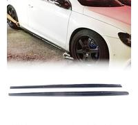 Winglet Wings Jupes Latérales Pour Voitures Kits Tablier Jupe Carrosserie Latérale En Fiber Carbone Pour VW Pour Scirocco R Pour GTS 2009-2013 2014 2015 2016 Extensions Pare-chocs Voiture(Fibre de car