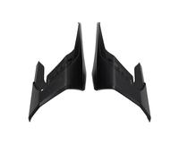 Winglets Carénage Moto pour CB650R 2018 2019 2020 2021 2022 2023 Protection D'aileron De Moto en Carbone Aileron Avant Moto(Black)