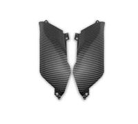 Winglets Carénage Moto pour Kawasaki pour Z900 2017-2021 2022 2023, Carénage Réservoir D'essence Couvercle Panneau Latéral Carbone pour Moto Aileron Avant Moto(Carbon Look-1 Set)