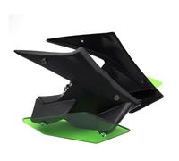 Winglets Carénage Moto pour Kawasaki pour Z900 2020 2021 2022 2023 2024 Moto Modifié Côté Aile Fixe Aileron Latéral Fixe Aileron Carénage Aileron Avant Moto(Green)