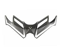 Winglets Carénage Moto pour Suzuki pour GSX250R Moto Carénage Avant Aileron Aérodynamique Aile Couverture Garniture Spoiler Aileron Carrosserie Travail Aileron Avant Moto(Carbon White)