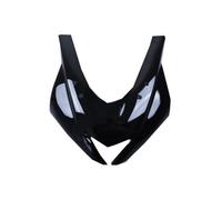 Winglets De Carénage De Moto Carénage du Nez Avant, Cadre supérieur Masque Capot Accessoires Moto pour YZF R125 2019 2020 2021 R15 V3.0 Spoiler Moto(Black)