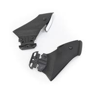 Winglets de Carénage de Moto pour Kawasaki pour Ninja 400 2018-2024 pour Ninja 500 2024 : Aileron latéral réglable rétroviseur carénage(Matte Mirror Base)