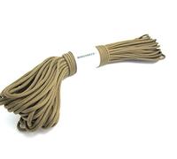 WINGONEER Corde Parachute 100 FT 7 Noyau 550 Paracorde Nylon Strand Paracord Camping 30 Mètre (Coyote Brown)