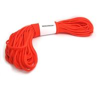 WINGONEER Corde Parachute 100 FT 7 Noyau 550 Paracorde Nylon Strand Paracord Camping 30 Mètre (Rouge-orange)