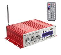 WINGONEER Mini Bluetooth Salut-FI Stereo Audio AMP Amplificateur Basse Booster MP4 12V Soutien FM / MP3 / TF/USB/DVD pour Auto Moto Car Auto CD DVD