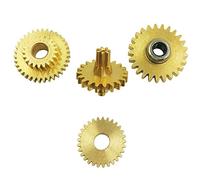 Wingostore Boîte à musique à manivelle à 30 notes avec engrenage en cuivre pour faire votre musique (CopperGear)