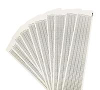 Wingostore Lot de 10 recharges de papier vierge pour boîte à musique 30 notes