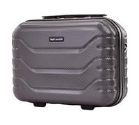 WINGS Coffre de voyage en polycarbonate dur pour valise, 2 compartiments, bandoulière, 15 L, modèle CRAKE