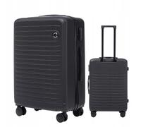 Wings COOT Valise rigide avec roulettes à 360° - Taille M - Pour vacances et voyages d'affaires - ABS + stable et légère - 61 cm