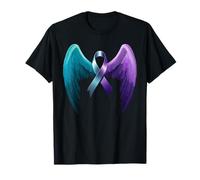 Wings for Suicide Prevention Awareness & Support en santé mentale T-Shirt