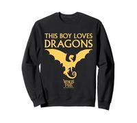 Wings of Fire Boy Loves Dragons Sweatshirt