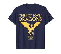 Wings of Fire Boy Loves Dragons T-Shirt