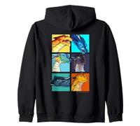 Wings of Fire Character Squares Sweat à Capuche