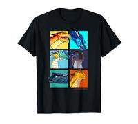 Wings of Fire Character Squares T-Shirt