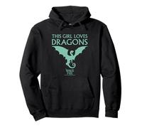 Wings of Fire Girl Loves Dragons Sweat à Capuche