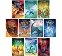 Wings of Fire Graphic Novel Series 10-Book Ultimate Complete Collection Set (Book 1-10, Legends: Darkstalker) - Epic Dragon Adventure