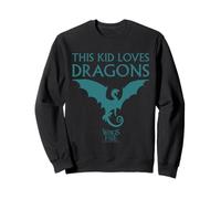 Wings of Fire Kid Loves Dragons Sweatshirt