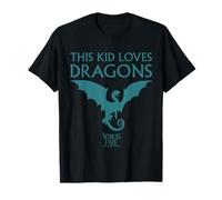 Wings of Fire Kid Loves Dragons T-Shirt