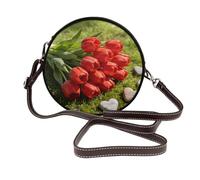 Wings of Love Sac à bandoulière tendance avec impression recto-verso pour cadeau de Saint-Valentin, Jour de printemps pulsé, Taille unique