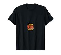 Wings Rétro Amoureux du Poulet Fun Frit T-Shirt