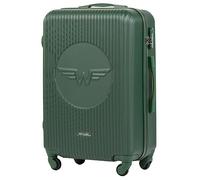 Wings Valise De Cabine, Spacieuse Et Luxueuse. Coque Rigide, Quatre roulettes Pivotantes, Fermeture Eclair Chiffrée, Poignée Télescopique