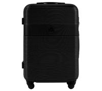 Wings Valise De Cabine, Spacieuse Et Luxueuse. Coque Rigide, Quatre roulettes Pivotantes, Fermeture Eclair Chiffrée, Poignée Télescopique