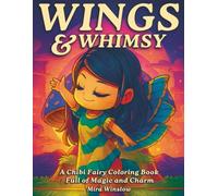 Wings & Whimsy: A Chibi Fairy Coloring Book Full of Magic & Charm: A Whimsical Fantasy Coloring Book with Cute Chibi Characters, Enchanted Scenes, and ... Creatures for Teens, Adults, and Fairy Lovers