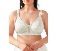 Wingslove Femme Soutien-Gorge Minimiseur Grande Taille Non Rembourré sans Armature (Ivoire,44E/115E)